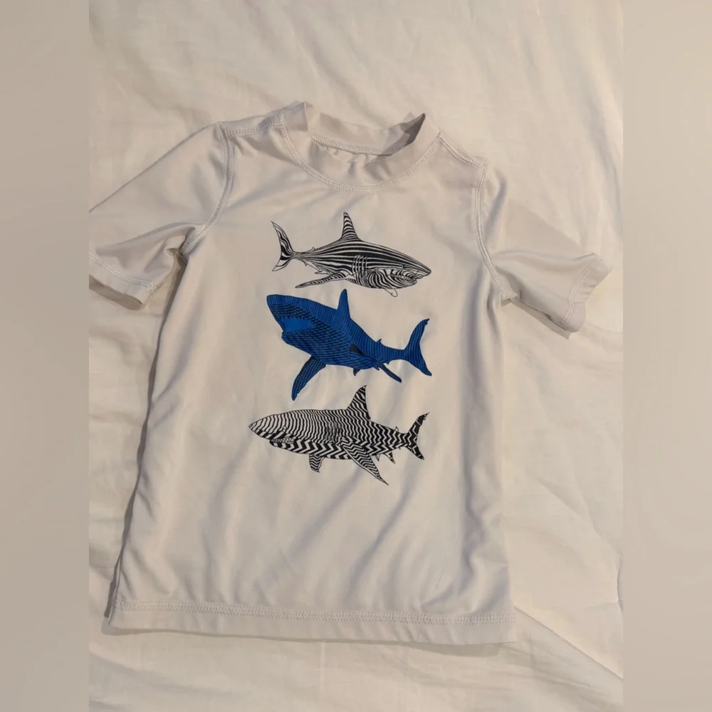 Boys Shark Swim Set - Trunks and Rash Guard